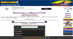 Desktop Screenshot of musica-llanera.com
