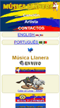 Mobile Screenshot of musica-llanera.com